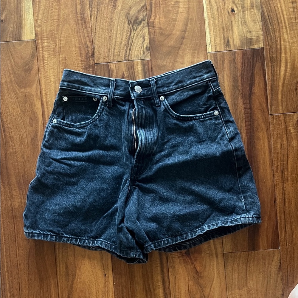 Everlane A-Line Denim Shorts